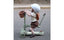 3in1キックボード キックスクーター おもちゃ キッズスクーター 三輪車 子供用 幼児車 1歳-14歳 5段階高さ調整 光るLEDタイヤ 折り畳み式 押し棒 ハンドルとシート高さ調節可能 方向変換